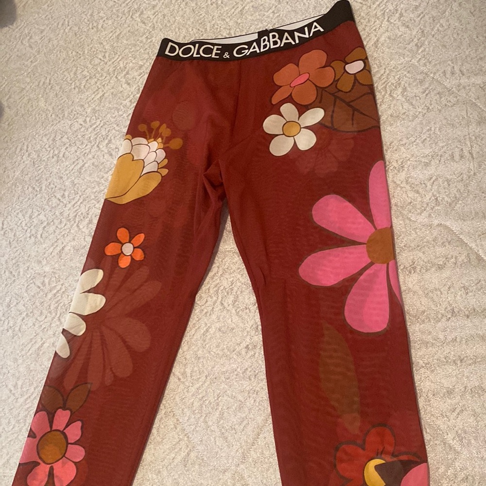 D&G see through leggings